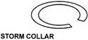 Picture of IHP 8DM Storm Collar