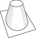 Picture of IHP 8DM High Pitch Roof Flashing 6/12-12/12 Pitch